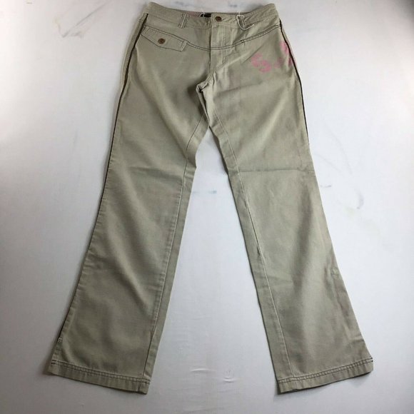 Triple Five Ivory Women's Trouser Pant Back Pocket Belt Loop Casual Size 6 - Picture 1 of 10